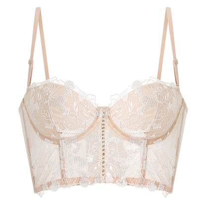 Secret d'Amour Miss Rose Lace Mesh Corset Top